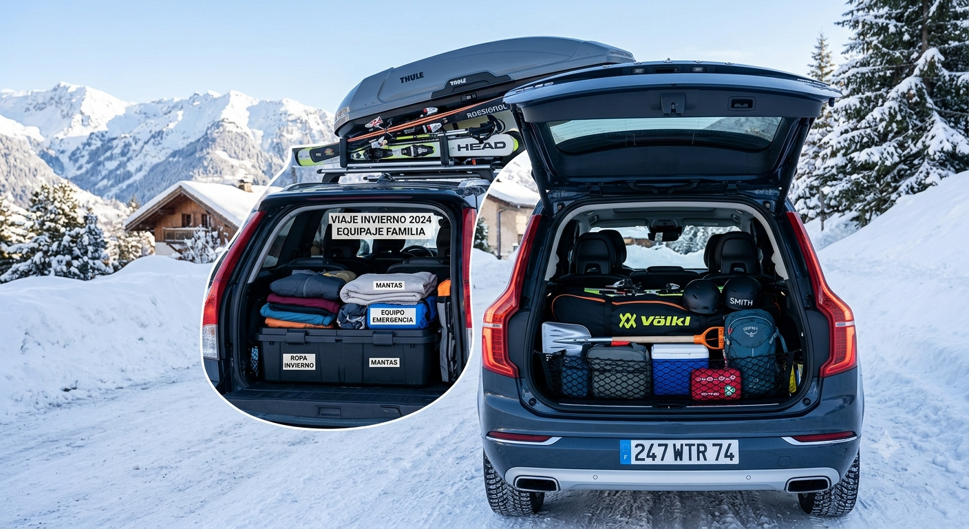 Kit de como preparar tu auto para las vacaciones de invierno-verano