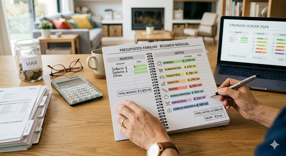 Pack de Presupuesto para el Hogar – Control de Gastos y Ahorro