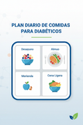 Plan Diario de Comidas para Diabéticos