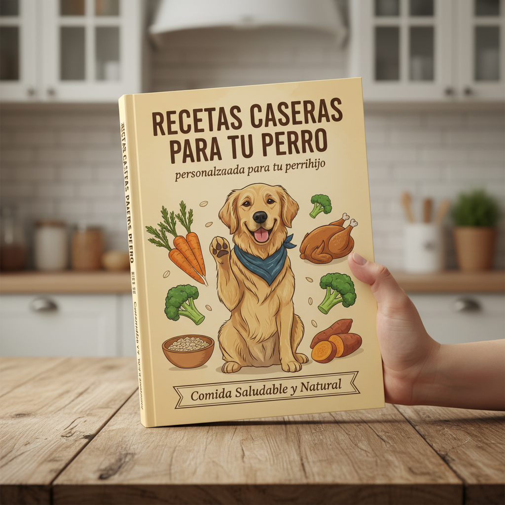 Portada Guía de Comidas Saludables para Perros