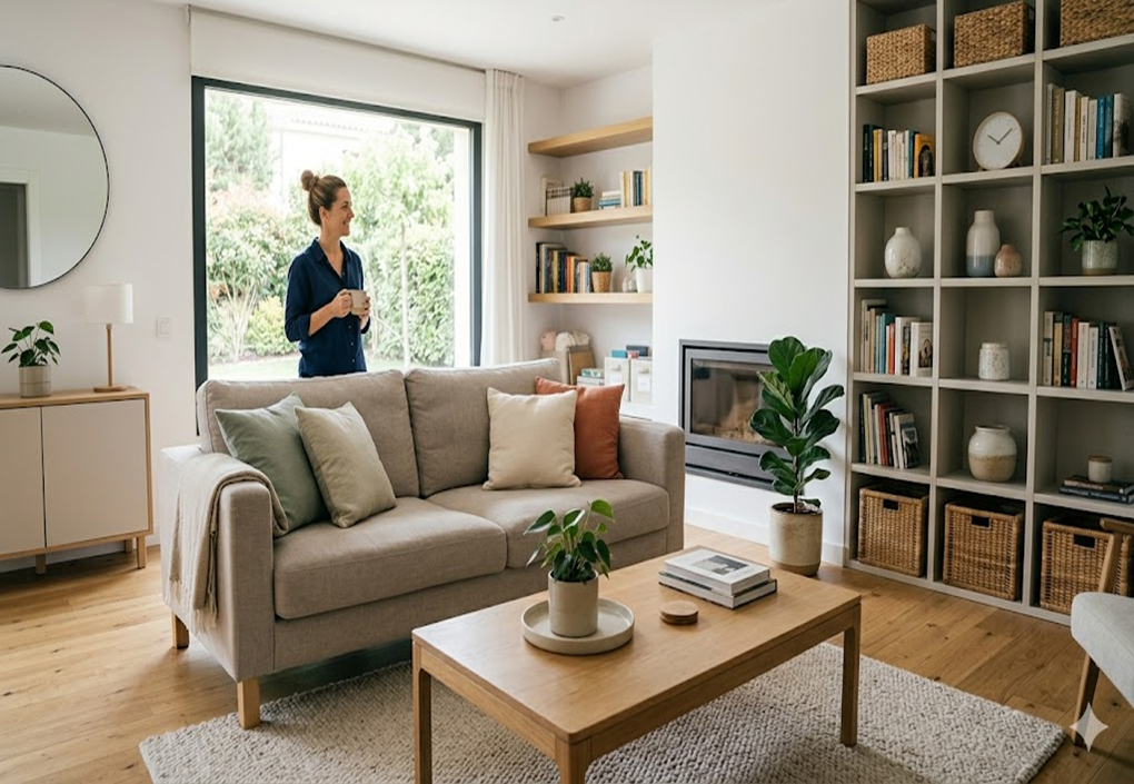 Cómo Organizar tu Living con Estilo – Guía Digital de Decoración y Orden
